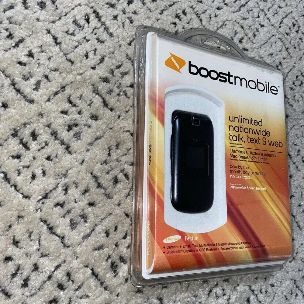 Samsung M260 Factor Boost Mobile Cell Phone Camera New Factory Sealed